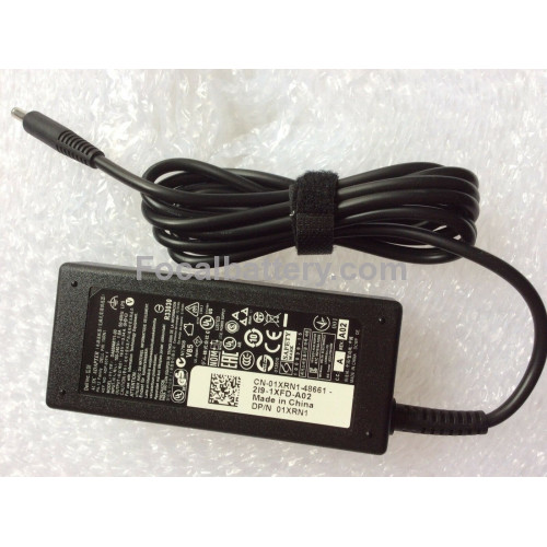 Replace 19.5V 3.34A 65W Power AC Adapter for Dell Chromebook 7310 Laptop Charger