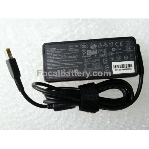 65W Power AC Adapter for Laptop Lenovo ThinkPad X1 Carbon 3rd Gen 14" 20BS 20BT