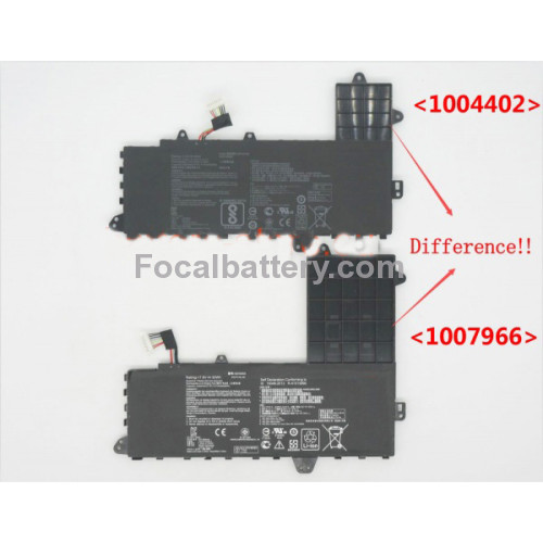 7.6 V, 4110 mAh replacement  batteries for ASUS vivobook r417wa-ga046t