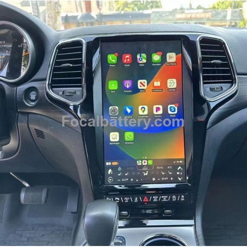 For 2013-2018 Jeep Grand Cherokee 13.3" Carplay Tesla-Style Radio Stereo Android GPS NAVI  AUTO