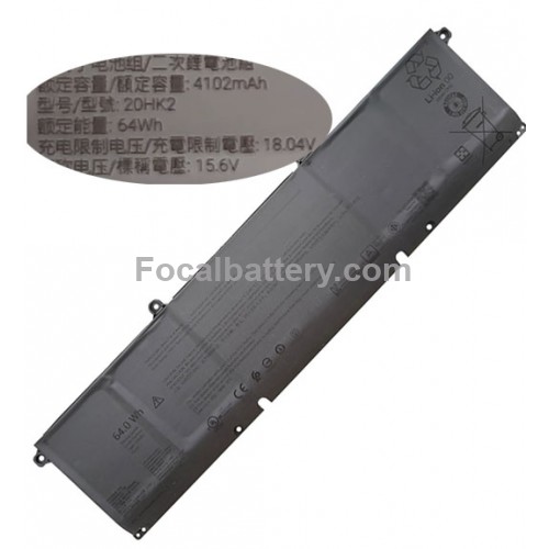 New Battery for Dell Pro Max 16 MC16250 Mobile Workstation 20HK2