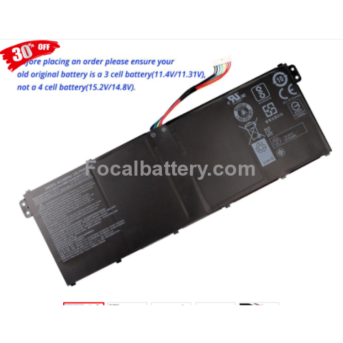 36Wh 3 cells Replacement Laptop Battery for Acer Aspire 3 A315-23 36Wh 3 cells Replacement Laptop Battery for Acer Aspire 3 A315-23