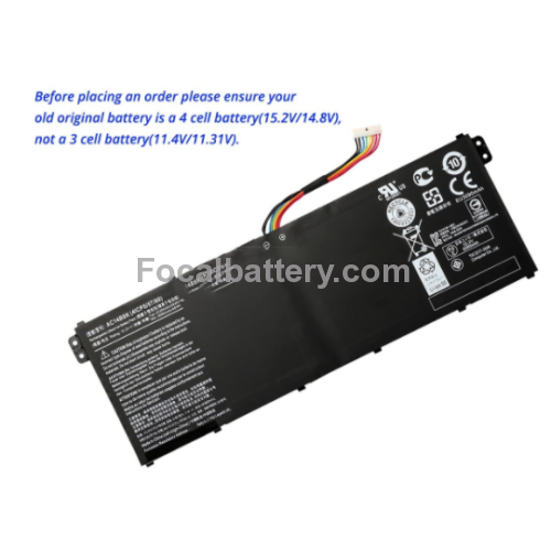 48Wh, 4 cells Replacement Battery for Acer Aspire 5 A515-55-37HA 