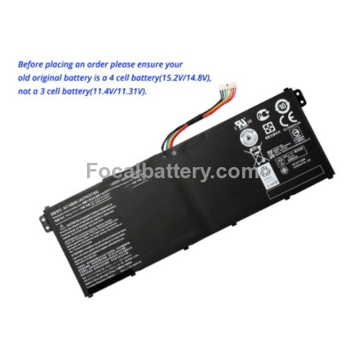 48Wh, 4 cells Replacement Battery for Acer Aspire 5 A515-55G-57HL