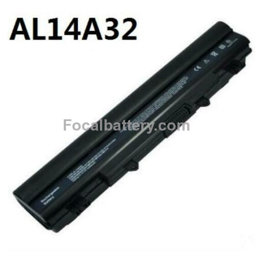 Battery AL14A32 for Laptop Acer Aspire TravelMate TMP246 TMP256 TMP276 Extensa EX2509