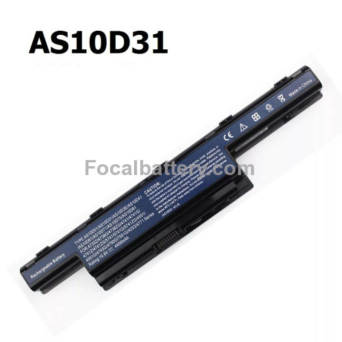 New Battery for Laptop Acer Aspire 4560 4738 4739 4750 5750 5750G 7551 7551G AS10D31 New