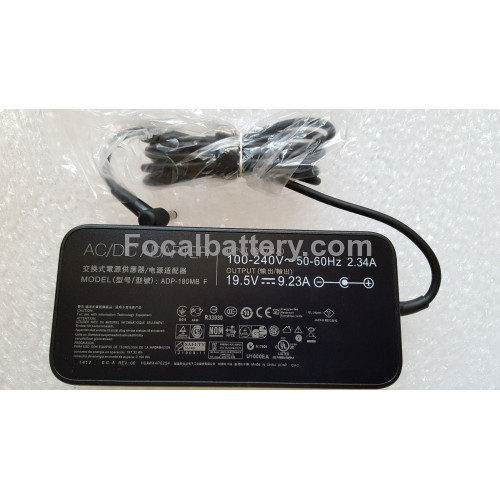 For ASUS FX503 FX503V FX503VD FX503VM Notebook 9.23A 180W Power AC Adapter Charger