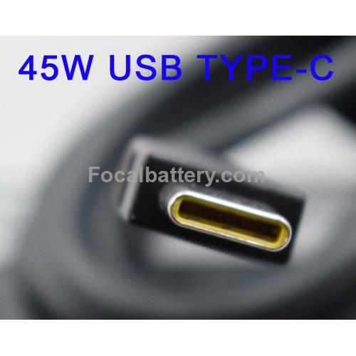 New 45W USB Type-C Power Adapter for Laptop Lenovo ThinkPad Edge E585 20KV Notebook Battery Charger