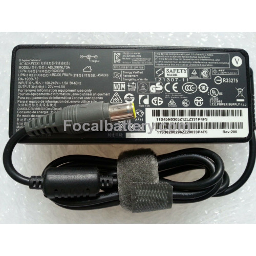 New 4.5A 90W Power AC Adapter for Laptop Lenovo ThinkPad T420 T420s T420i Notebook Battery Charger